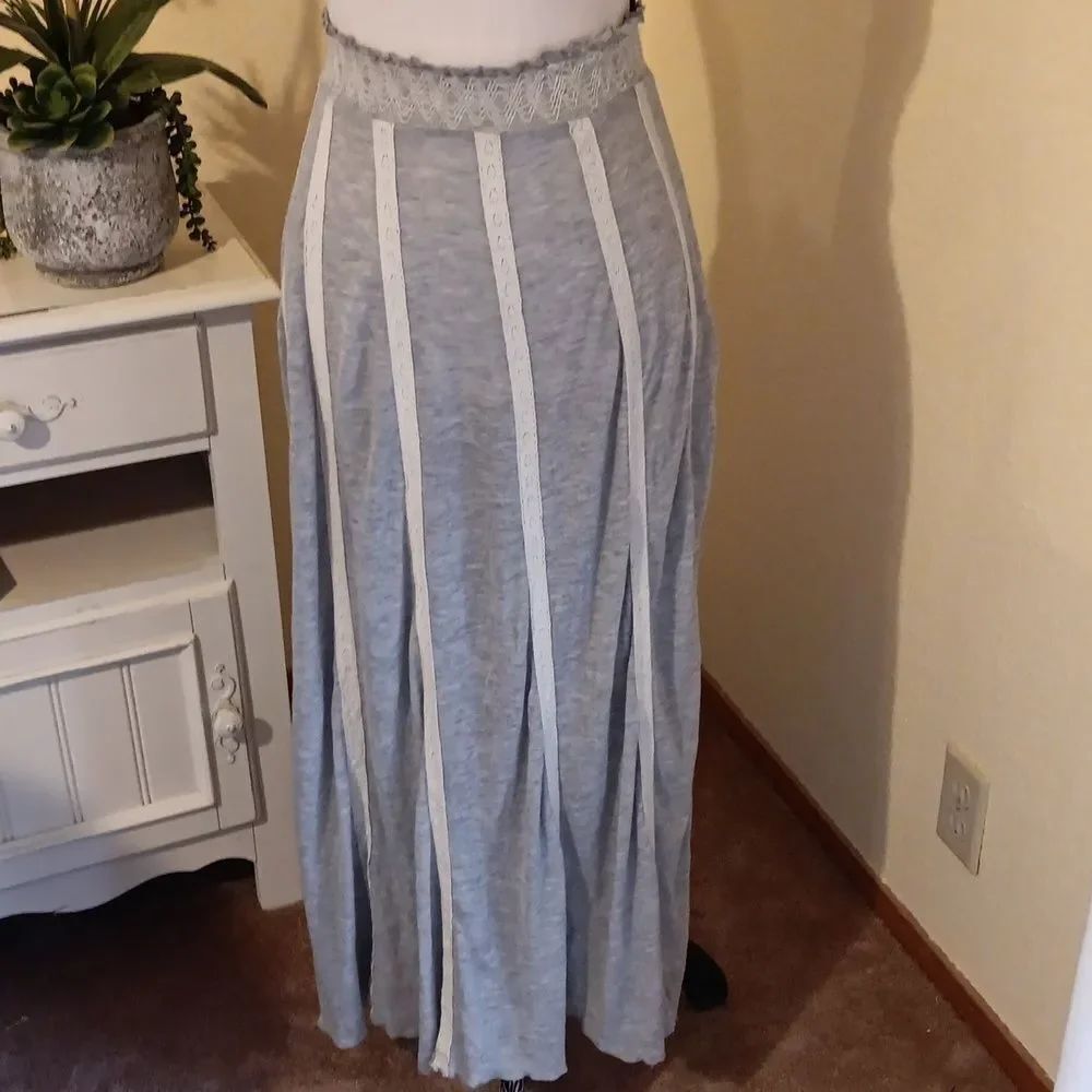 Mystree Tencel And Lace Skirt. Festival.